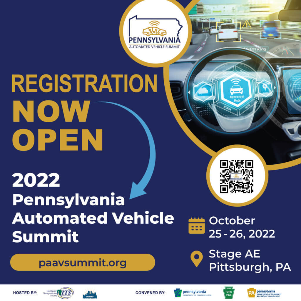 Registration Now Open Graphic listing dates, place, and link to register for 2022 AV Summit